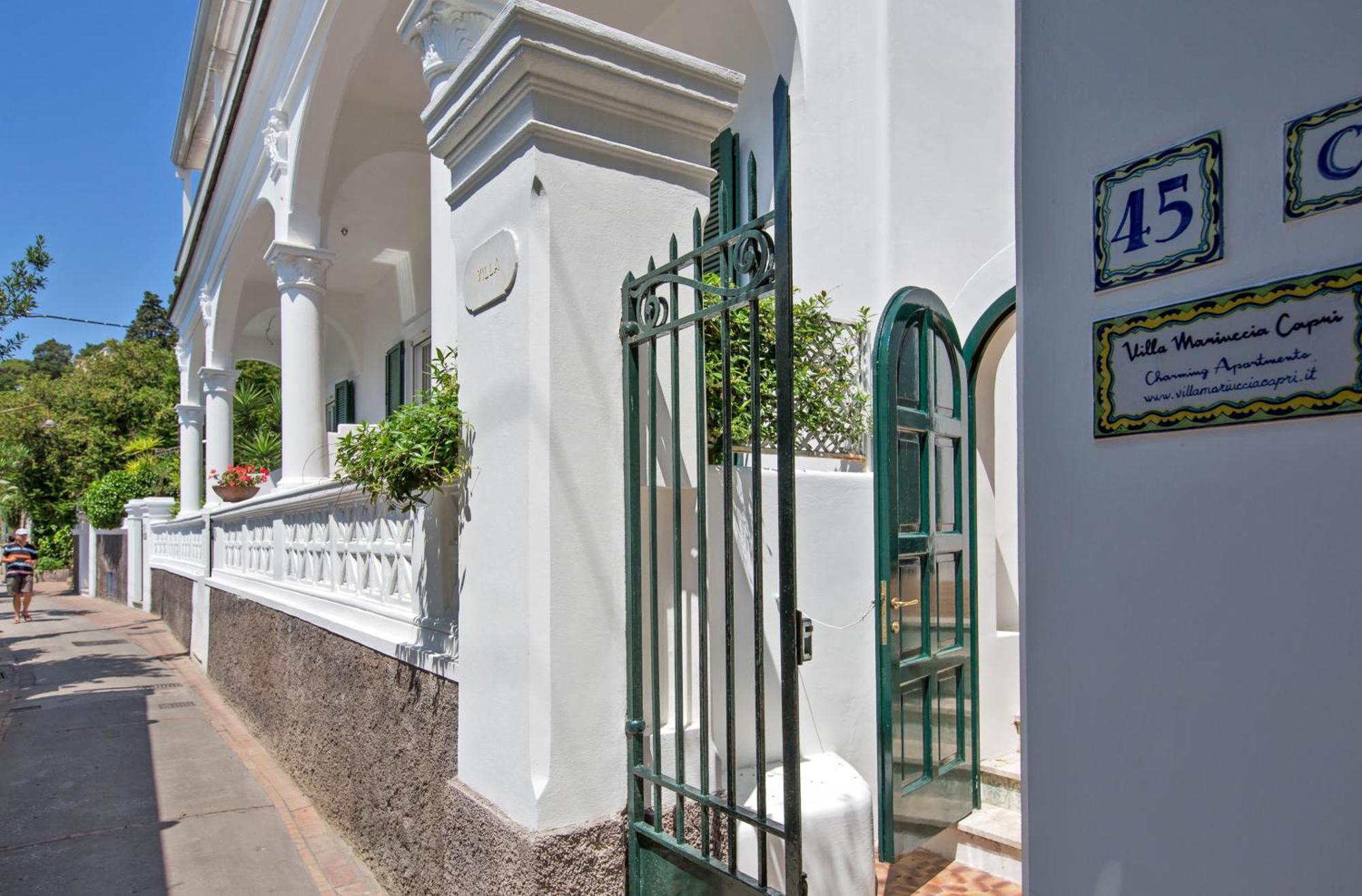 Villa Mariuccia Capri Exteriör bild